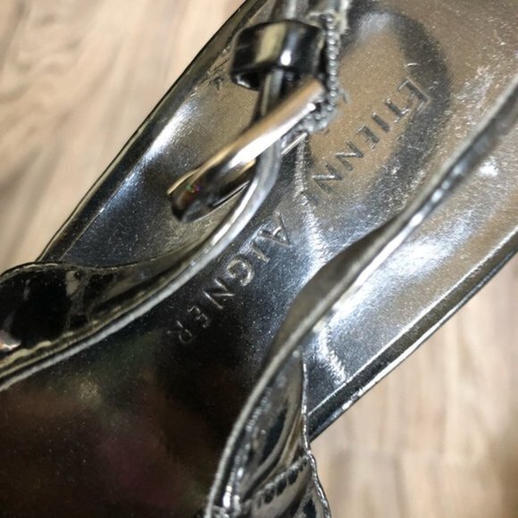 Etienne Aigner Jolene Leather Slingback Heel - Picture 2 of 8